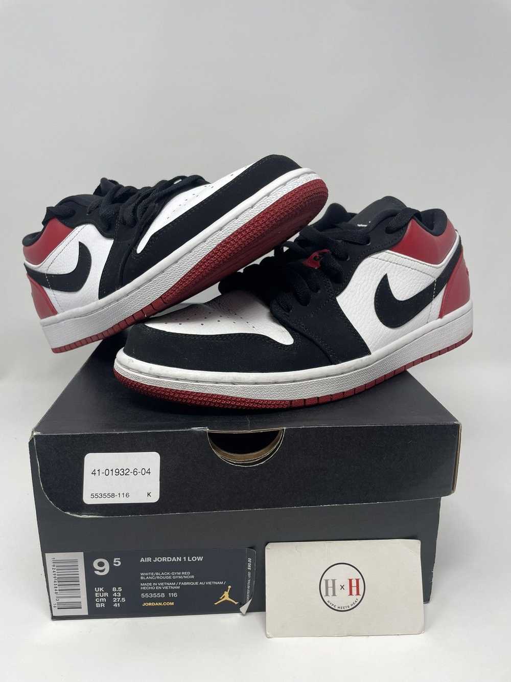 Jordan Brand Air Jordan 1 Low Black Toe - image 1