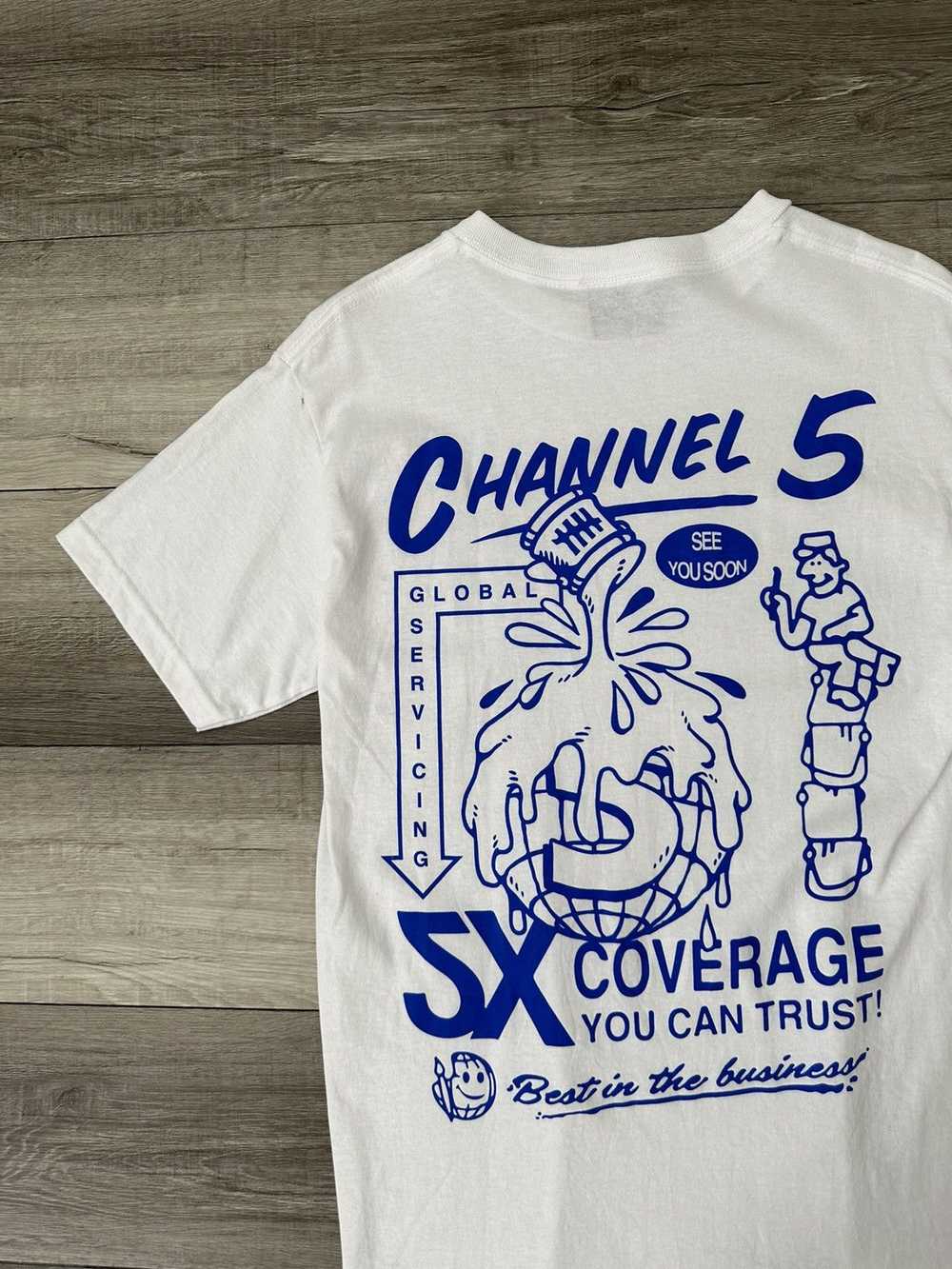 Streetwear Channel 5 / Andrew Callaghan Logo Tee … - image 3