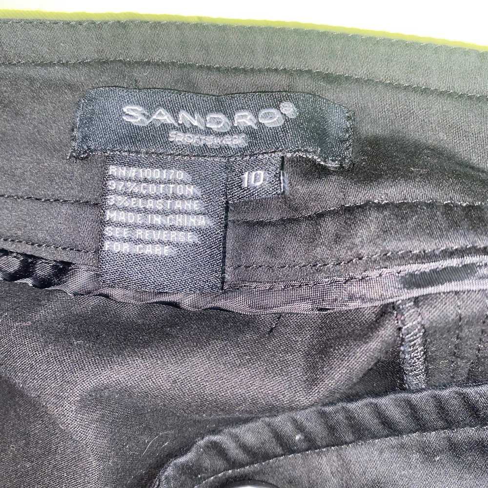 Sandro Sandro Sportswear Black Mini Sailor Button… - image 6