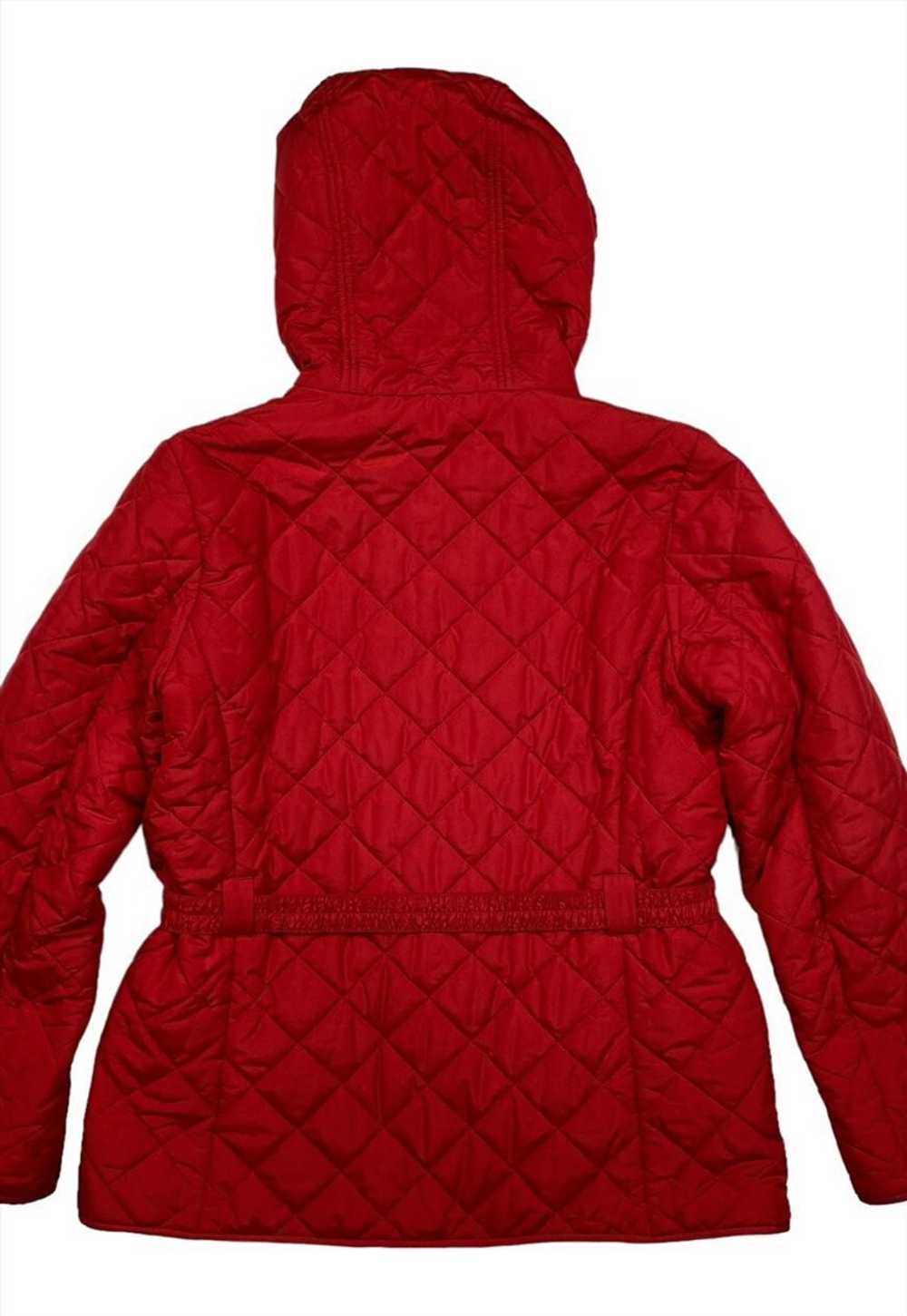 Ralph Lauren Vintage Ladies Red Quilted Jacket - image 2