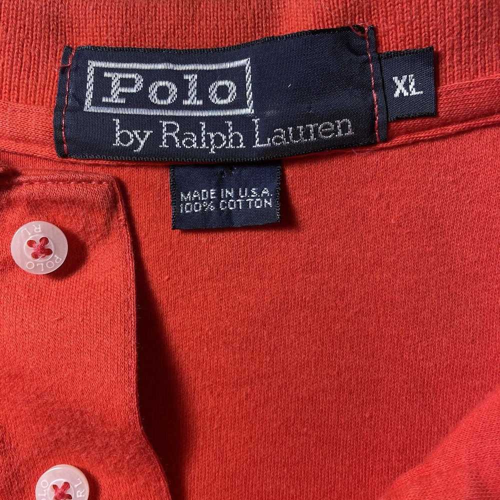 Ralph Lauren Vintage Polo by Ralph Lauren Orange … - image 9