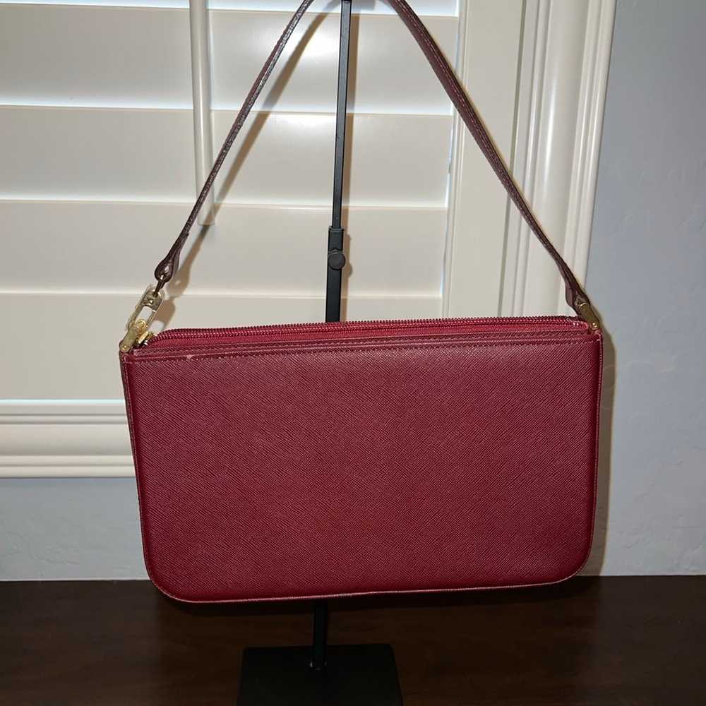 Authentic Burberry Saffiano Leather Shoulder Bag - image 2