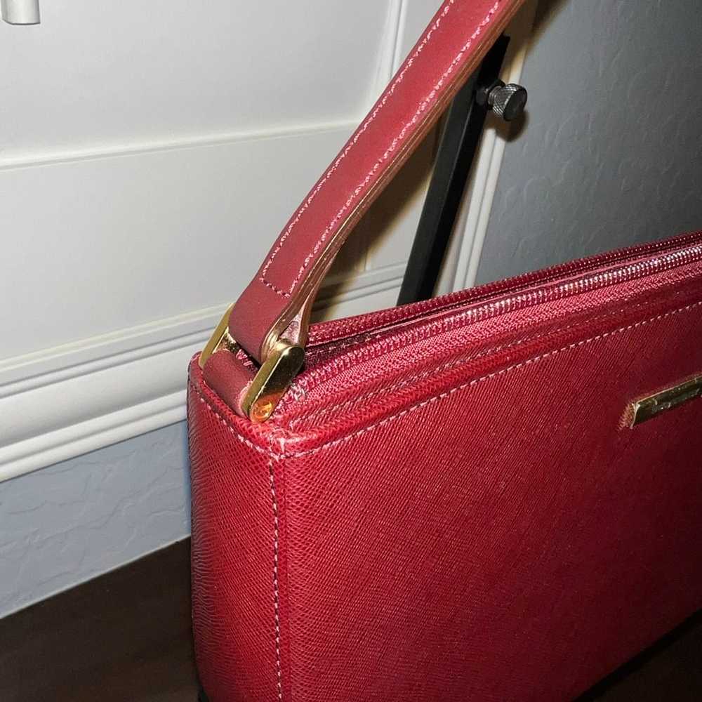 Authentic Burberry Saffiano Leather Shoulder Bag - image 4