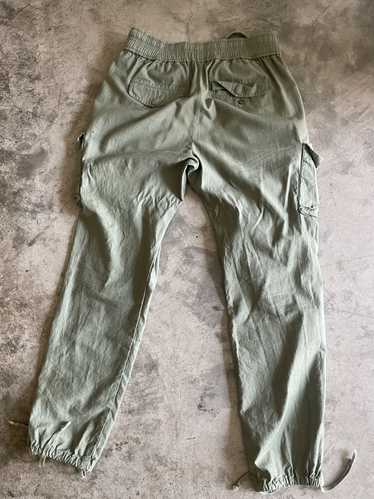 John Elliott Back Sateen Cargo Pants - Green 1/Sma