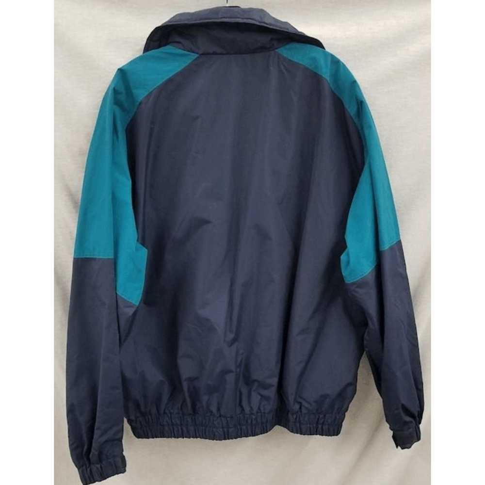 Columbia Columbia Vintage ‘80s Turquoise Blue + R… - image 3