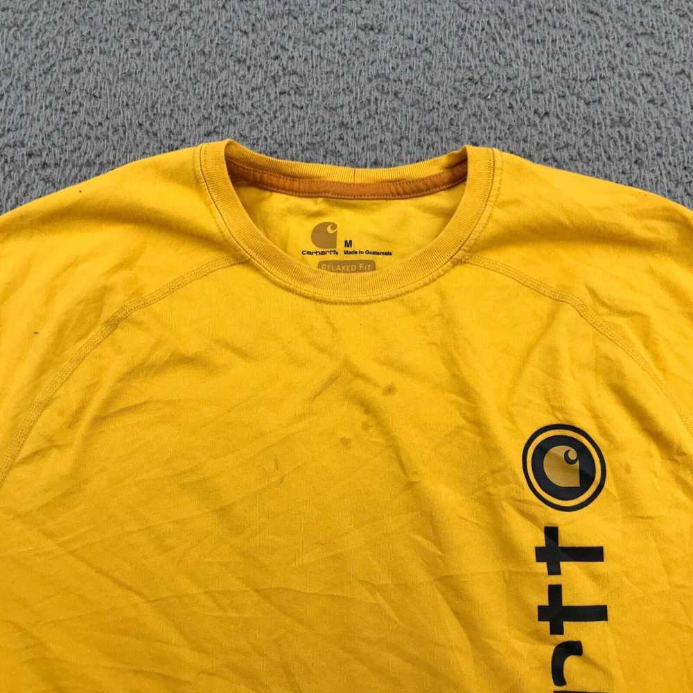 Carhartt Carhartt Shirt Adult Medium Yellow Relax… - image 3