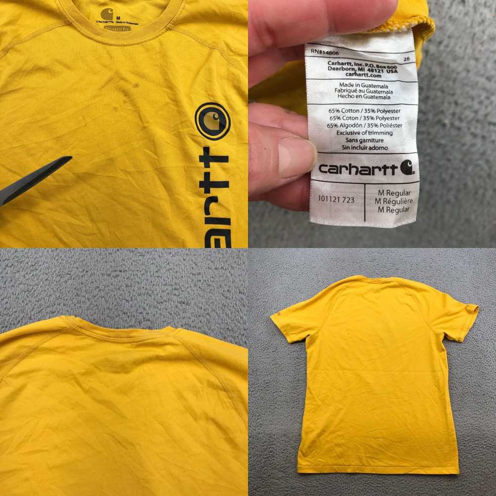 Carhartt Carhartt Shirt Adult Medium Yellow Relax… - image 4