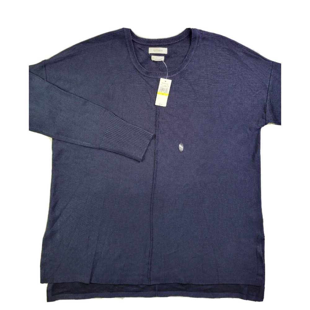 Van Heusen NEW Van Heusen Women's L Navy Casual C… - image 1