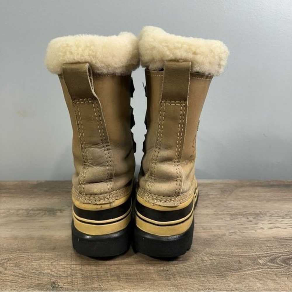 Vintage Sorel Women’s Caribou Boots sz 5 Handcraf… - image 6