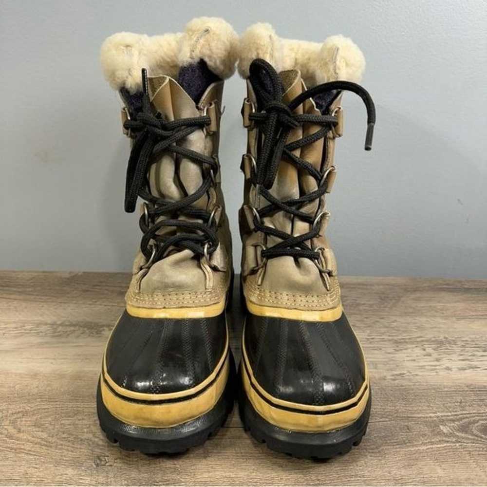 Vintage Sorel Women’s Caribou Boots sz 5 Handcraf… - image 7
