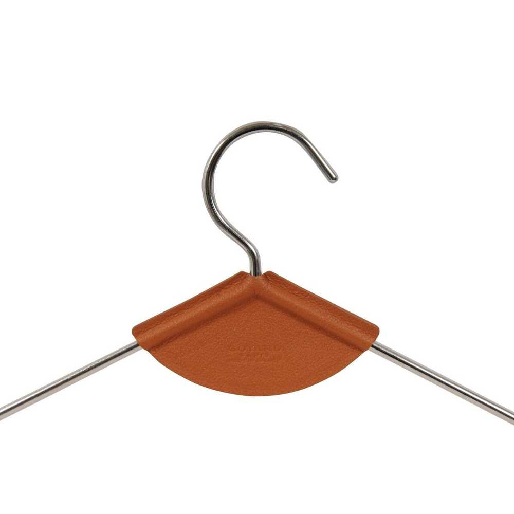 Goyard Black Brown Leather Goyardine Metal Hanger… - image 4