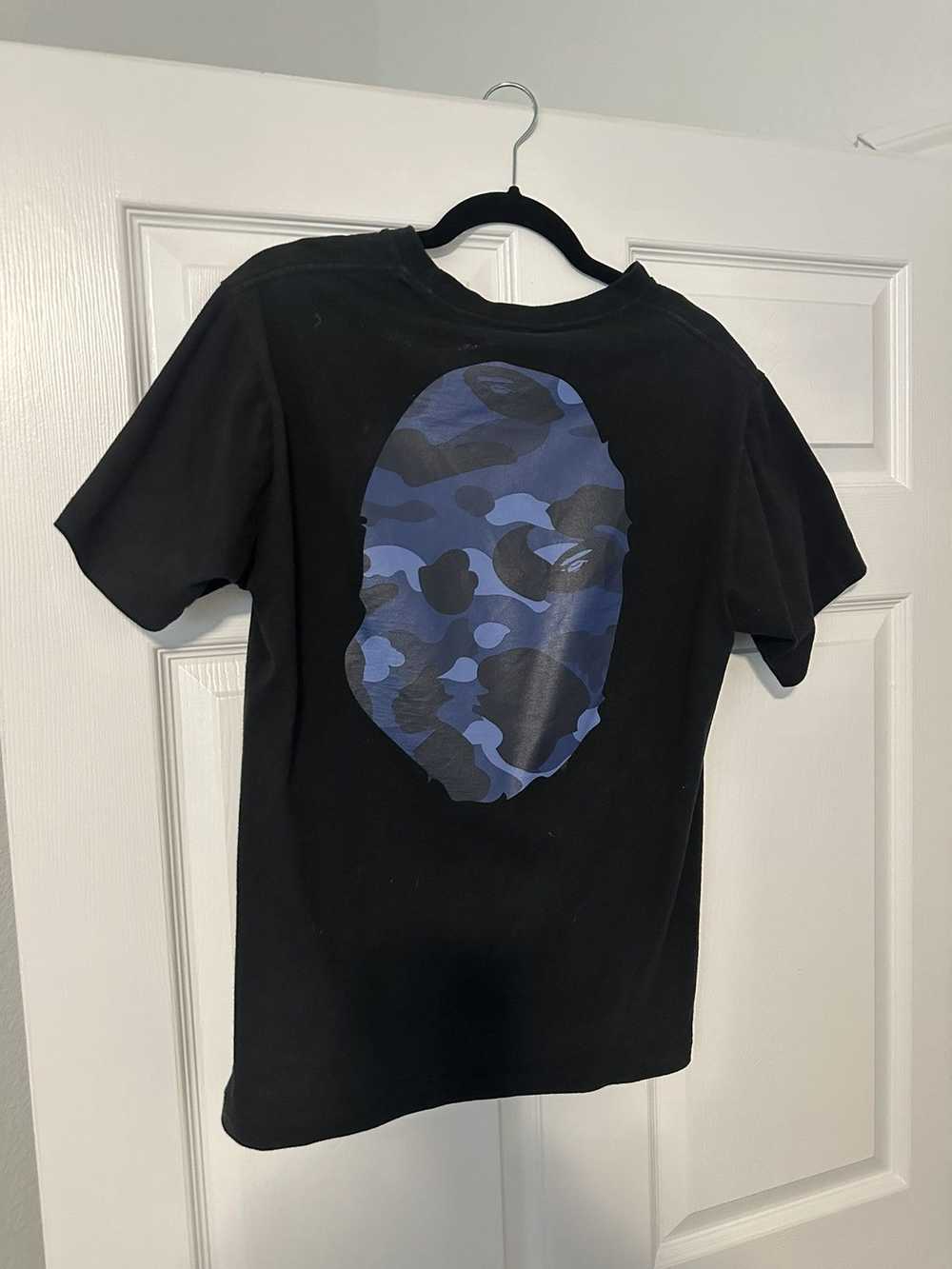 Bape Bape T-Shirt Black/Blue Camo - image 2