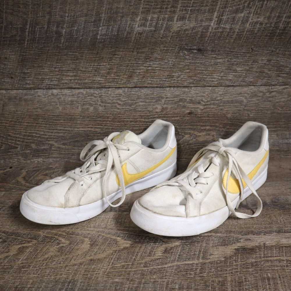 Nike Nike Court Royale AC White Yellow Tennis Sne… - image 2