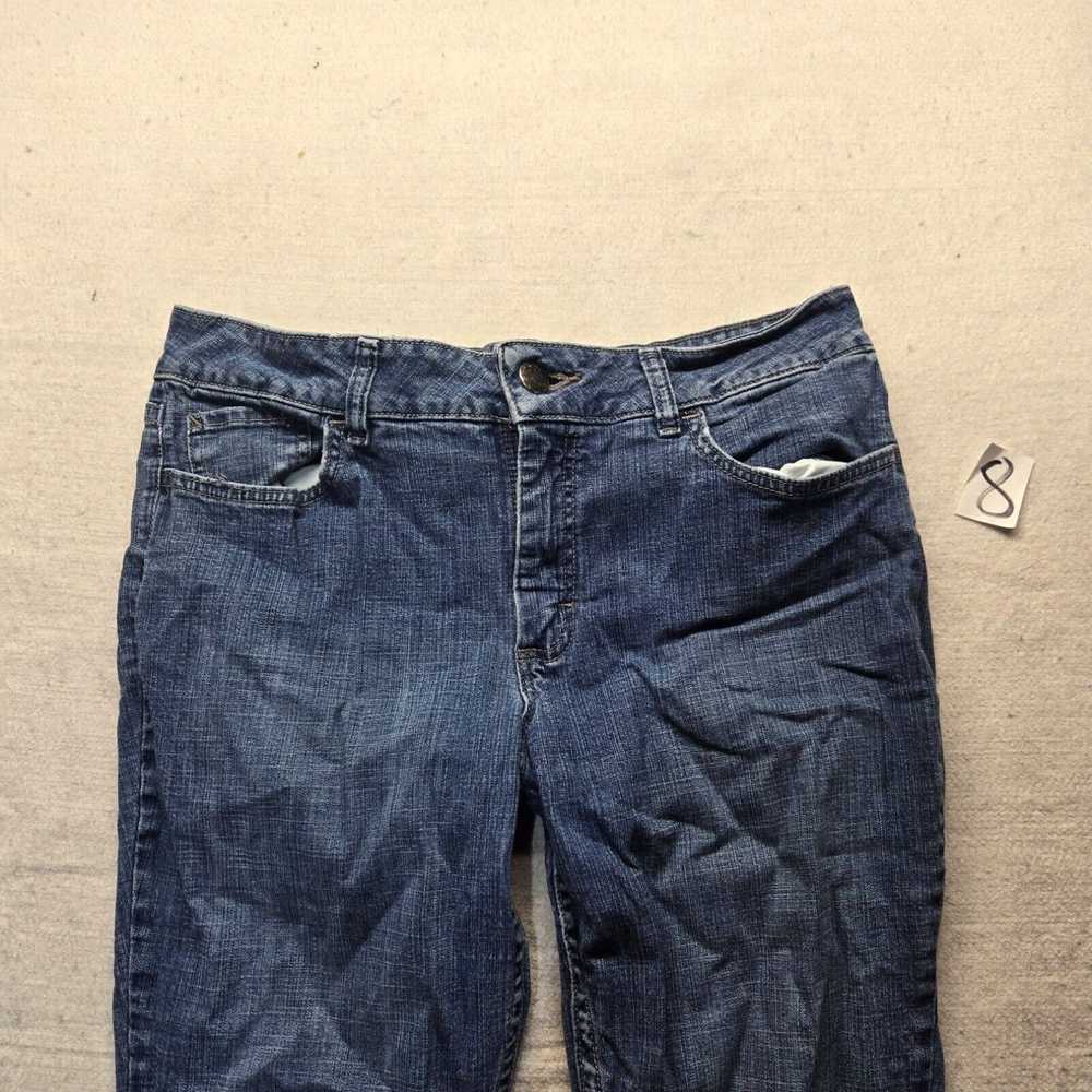 Lee Lee Riders Blue Jeans Mid Rise Boot Cut Denim… - image 3