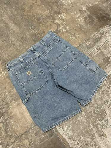 Lee × Streetwear × Vintage Jorts y2k baggy lee bra