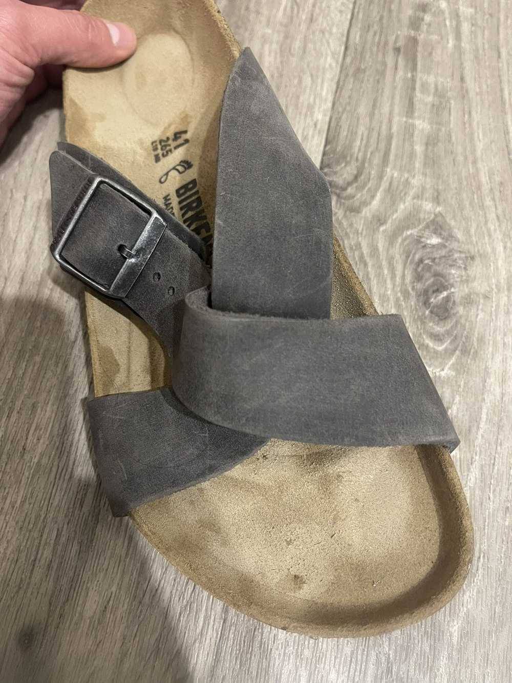 Birkenstock BIRKENSTOCK SUEDE GRAY STONE ARIZONA … - image 11