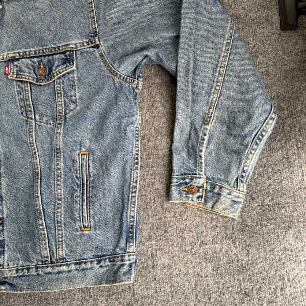 Levi's Levis Jacket Mens Large Vintage Denim Jean… - image 2