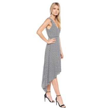 Other Bardot | Asymmetric Wrap Dress Black & White