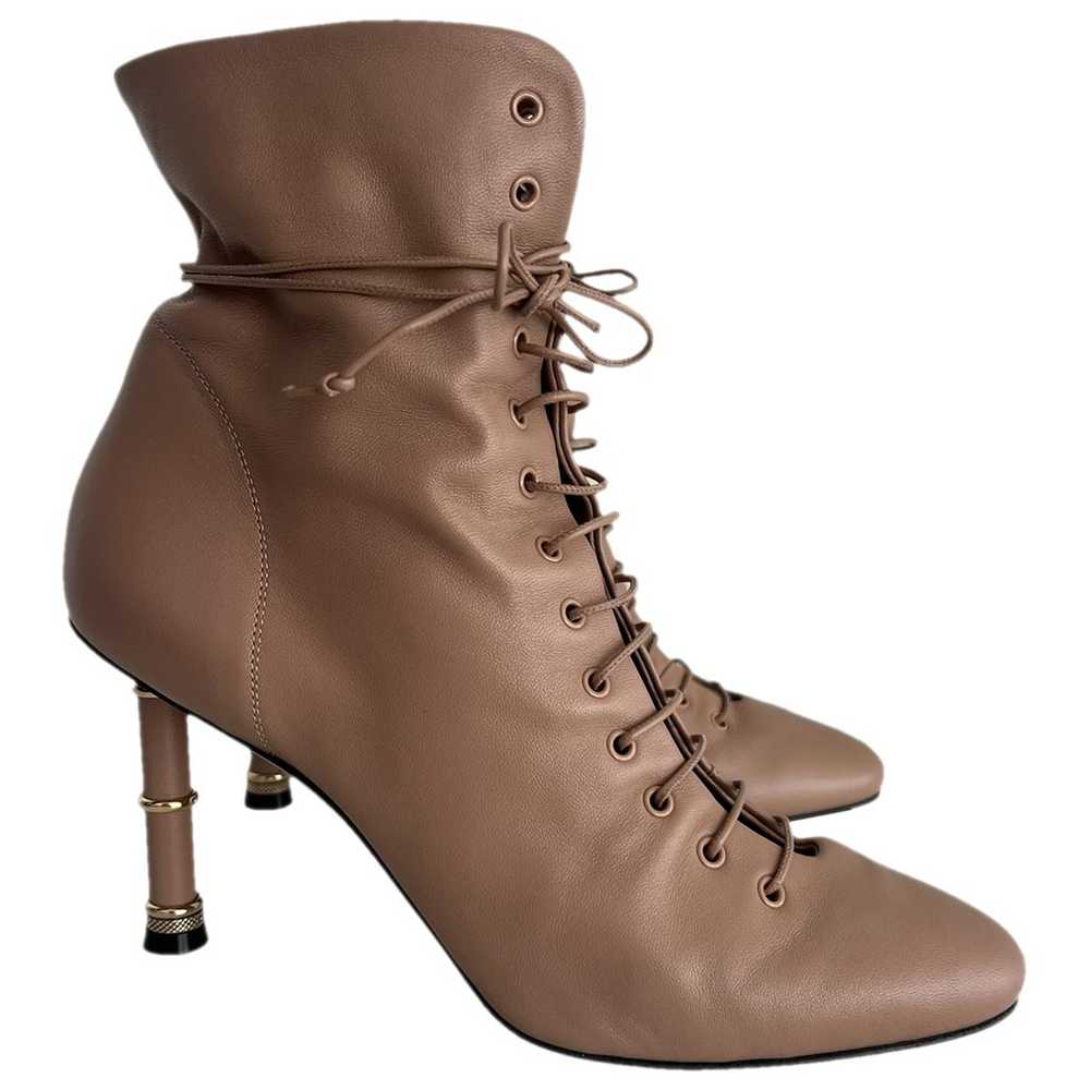 Alevi Milano Leather lace up boots - image 1