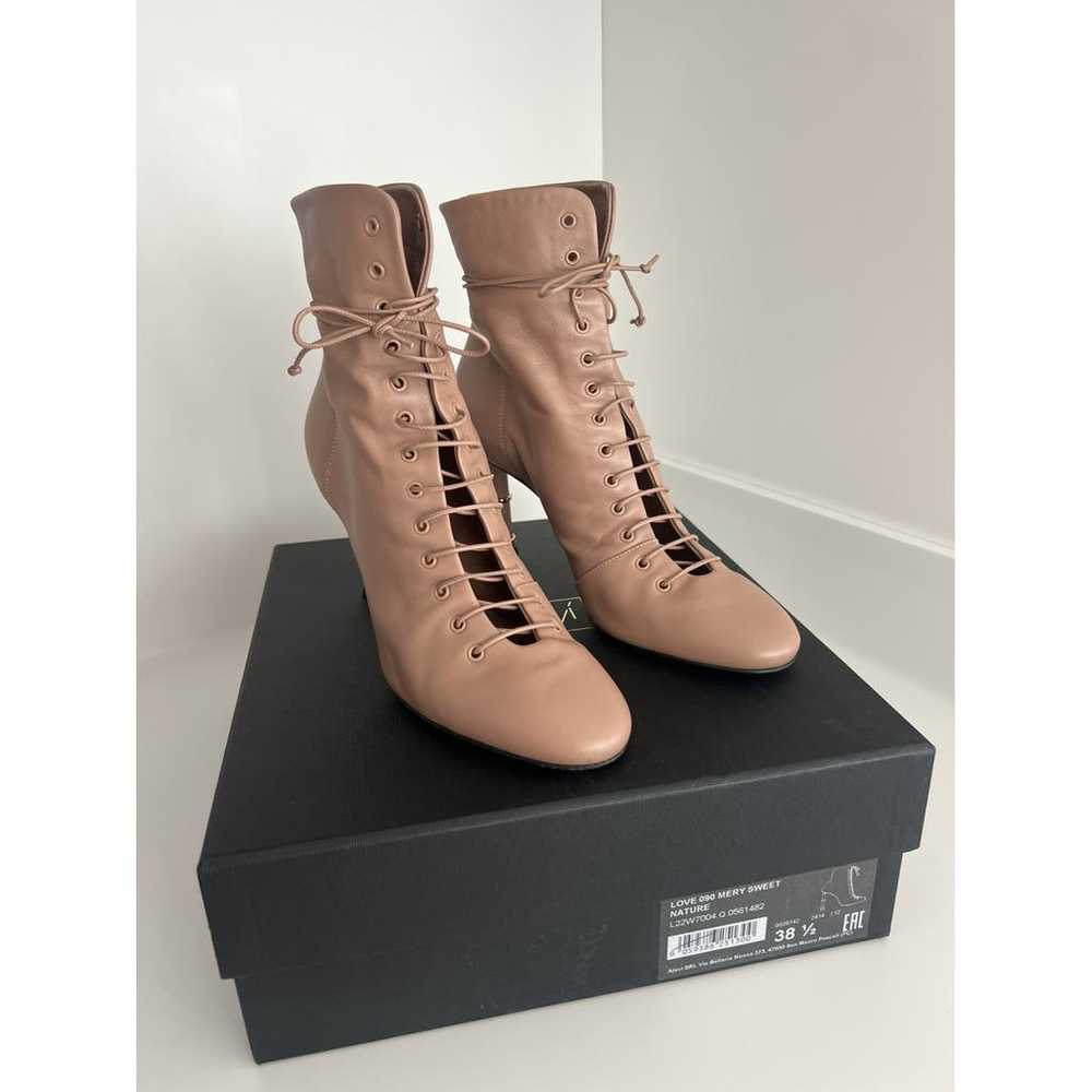 Alevi Milano Leather lace up boots - image 2