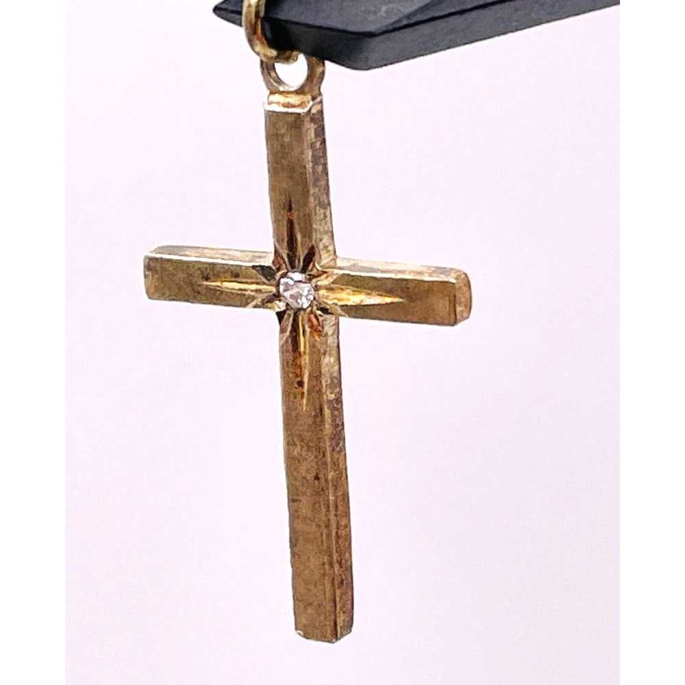Sterling Silver Christian Cross Charm Pendant PPC… - image 11