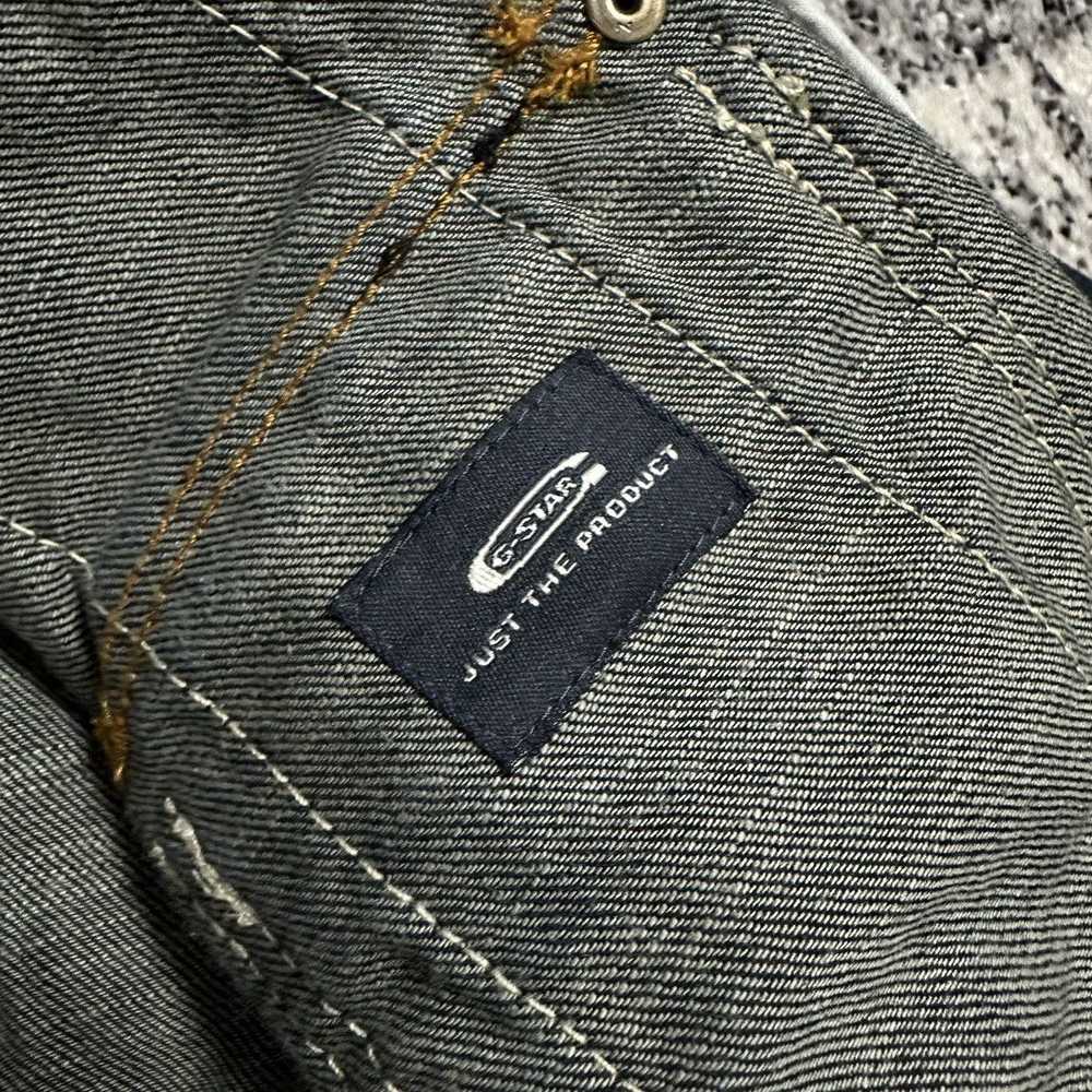 Denime × Gstar × Rare G Star Raw Jeans Jacket Exc… - image 12