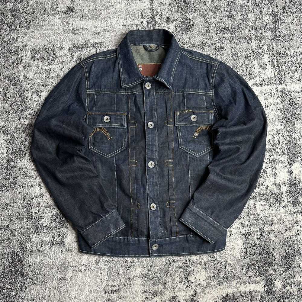 Denime × Gstar × Rare G Star Raw Jeans Jacket Exc… - image 2