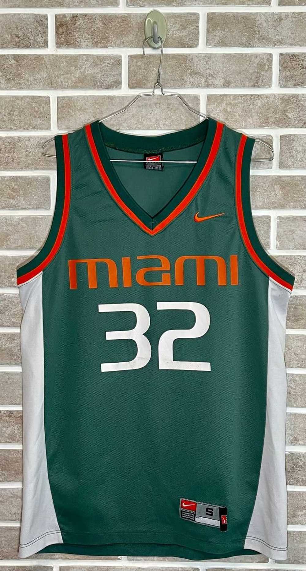 Ncaa × Nike × Vintage Miami Hurricanes Vintage Ni… - image 1