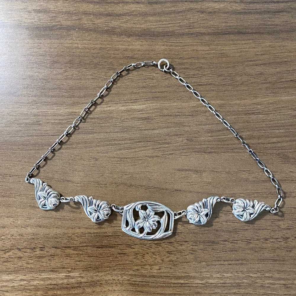 Vintage Danecraft Sterling necklace - image 3