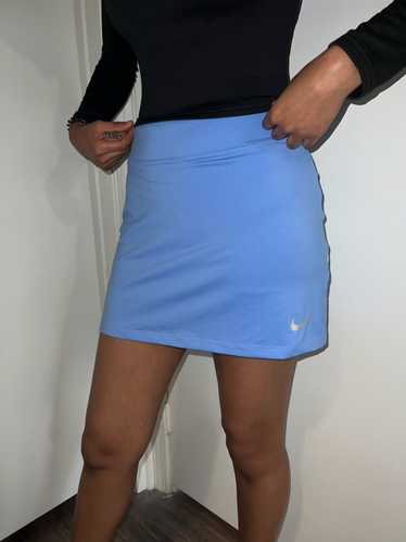 Nike Women’s Nike Light Blue Dri-Fit Tennis Skirt