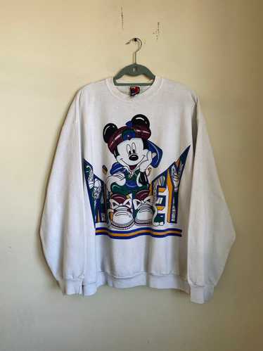 Mickey Mouse × Rap Tees × Vintage Vintage 90s Disn