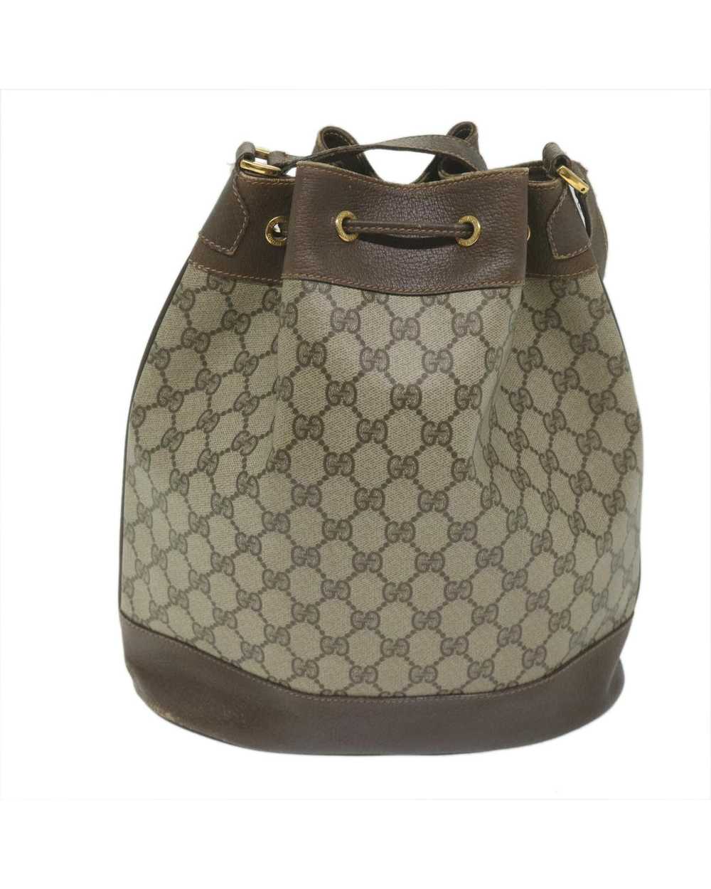 Gucci Supreme Web Shoulder Bag with Beige and Red… - image 2