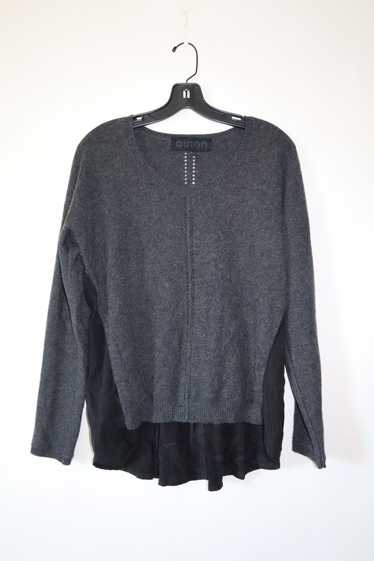 Quinn Quinn Cashmere & Silk Long Sleeve Sweater
