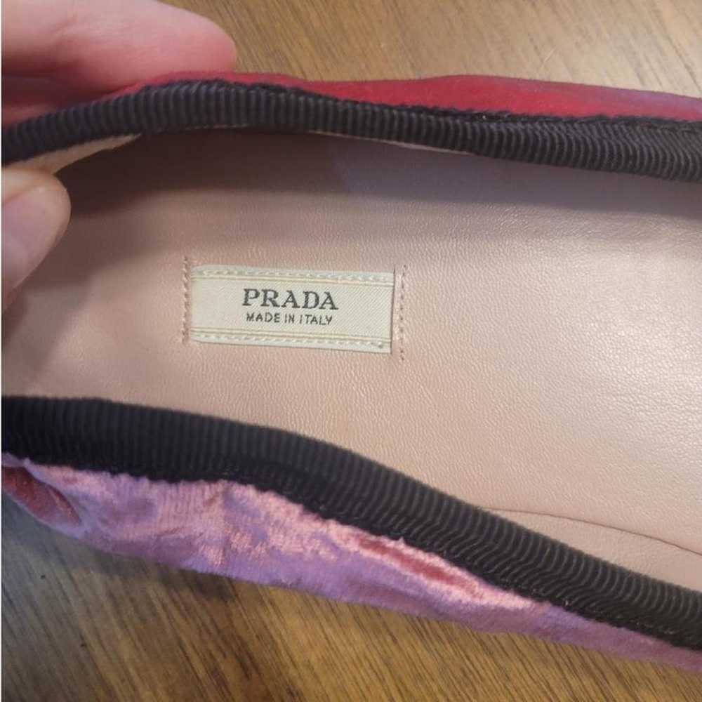 Prada Cloth ballet flats - image 10