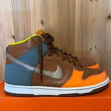 シューズ(男性用) nike dunk high orange blaze 27cm NIKE DUNK HIGH 