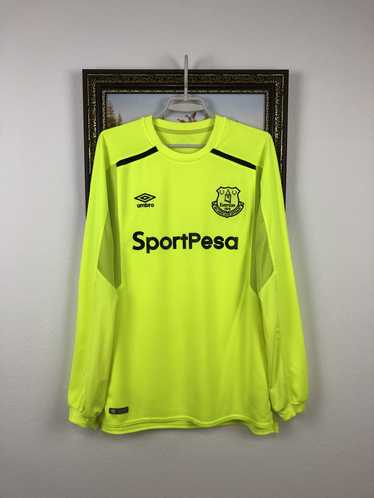 Rare × Soccer Jersey × Sportswear Everton Goalkee… - image 1