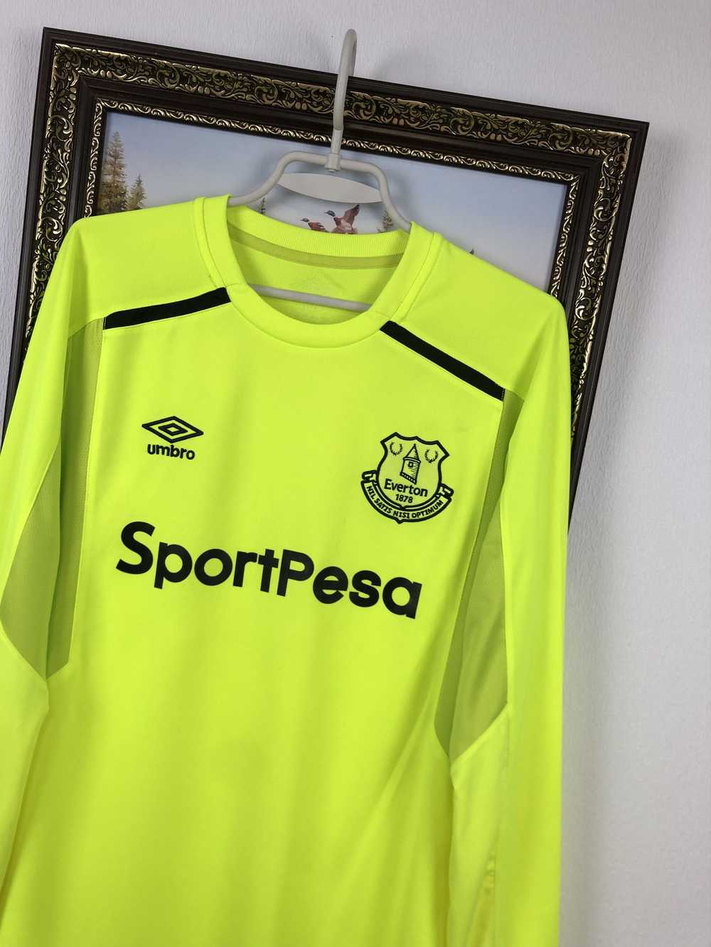 Rare × Soccer Jersey × Sportswear Everton Goalkee… - image 4