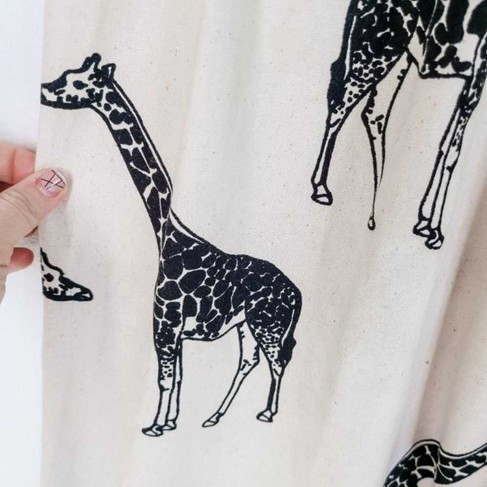 Vintage Handmade Giraffe Dress XS - image 5