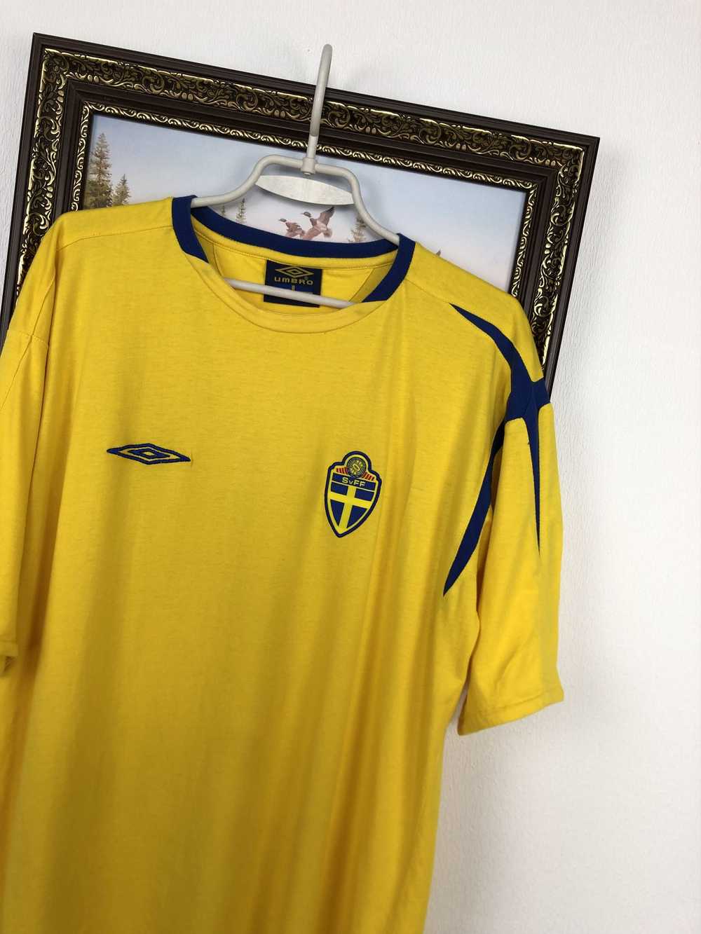 Soccer Jersey × Sportswear × Vintage Vintage Swed… - image 4