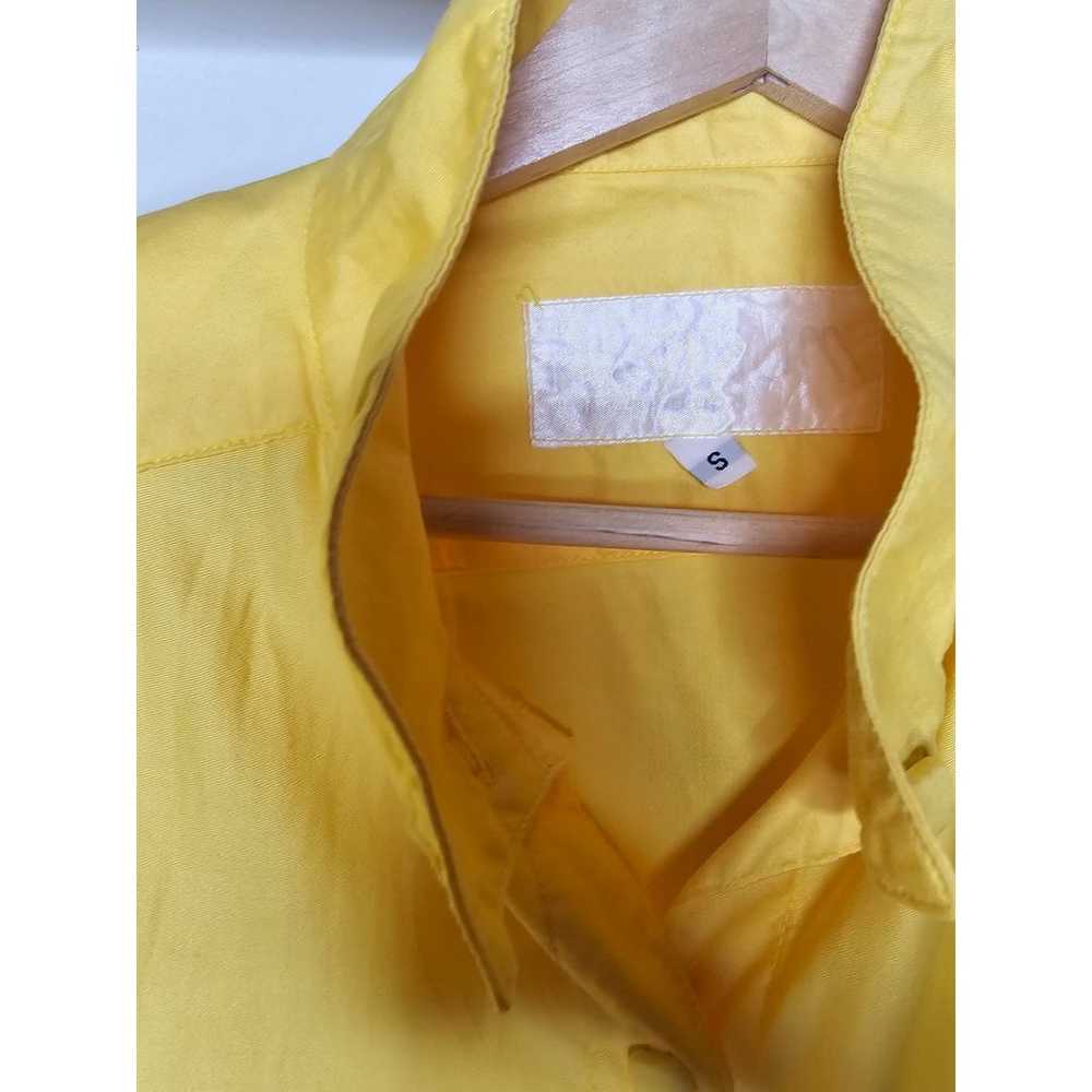 Vintage Platinum Dorothy Schoelen Yellow Dress La… - image 5