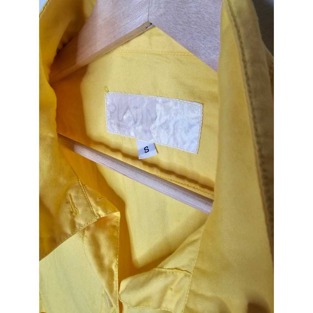 Vintage Platinum Dorothy Schoelen Yellow Dress La… - image 6