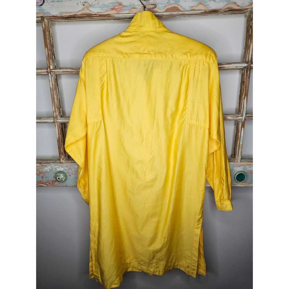 Vintage Platinum Dorothy Schoelen Yellow Dress La… - image 9