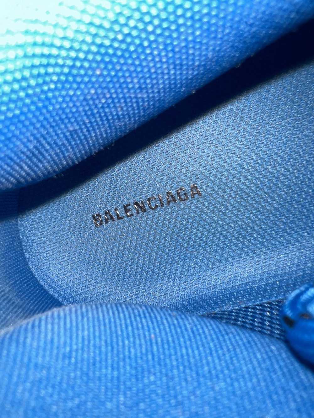 Balenciaga Balenciaga Triple S blue allover logo - image 8