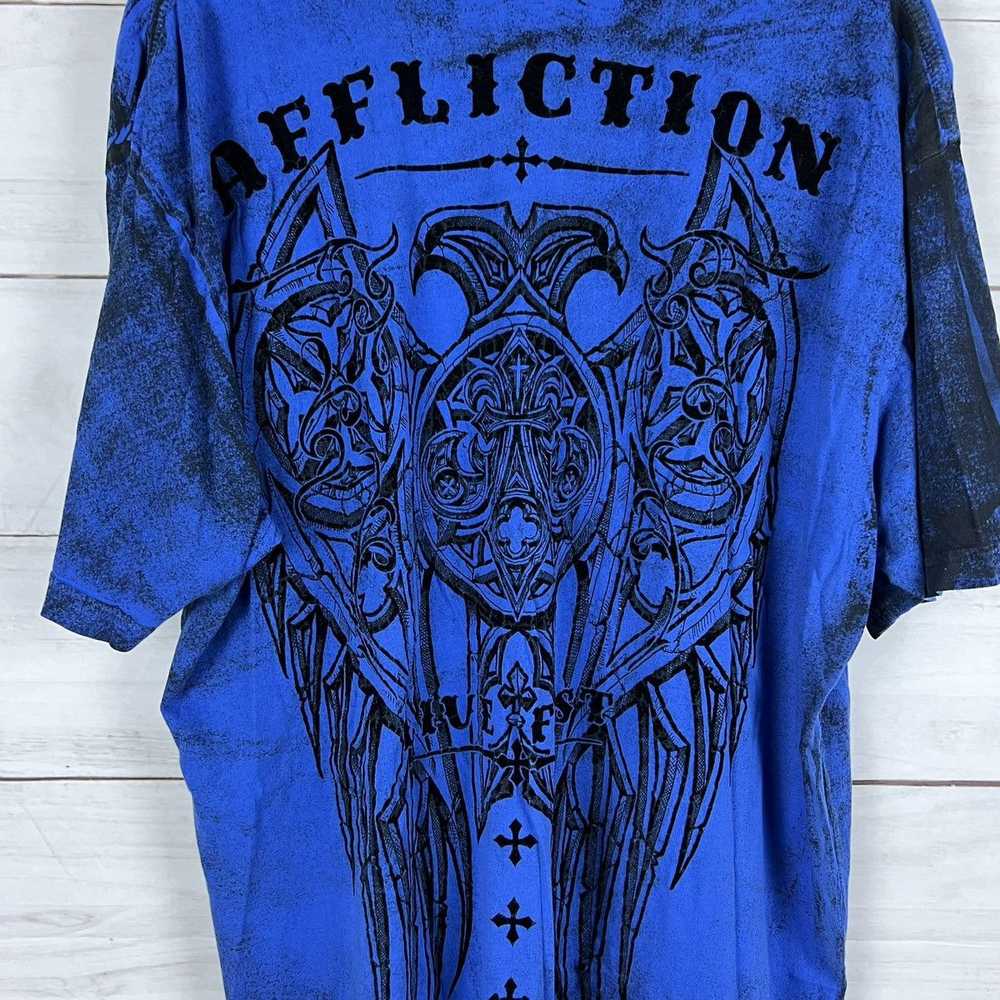 Affliction Affliction Wings Cross T-Shirt XXL - image 3