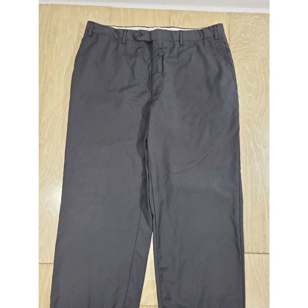 Canali Canali Men's Size 34 Pants Black Wool Dres… - image 3