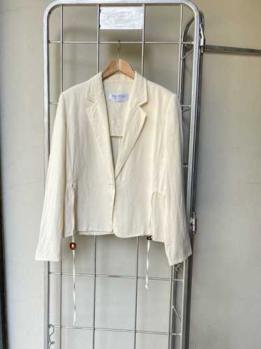 Max Mara Maxmara white blazer - image 1