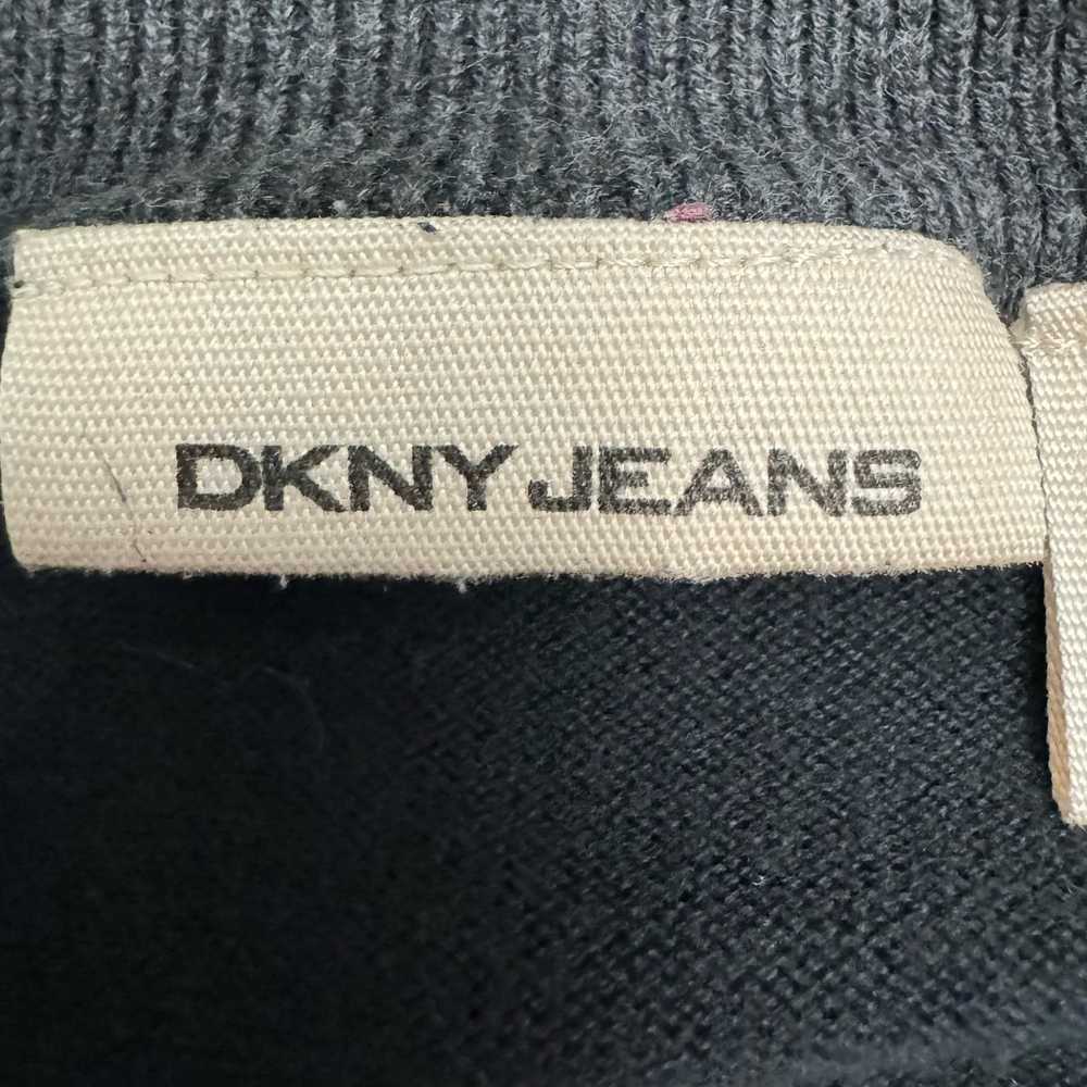 DKNY DKNY Jeans Y2K Vintage Black White AOP Therm… - image 3