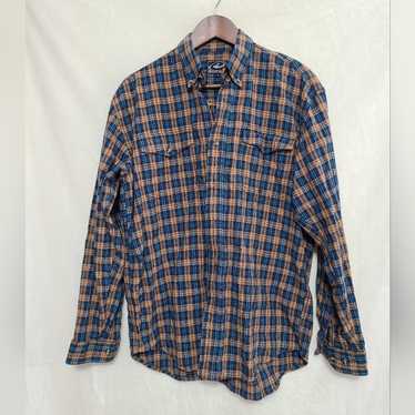 Roper Roper Men's Plaid Button Down Shirt Size M