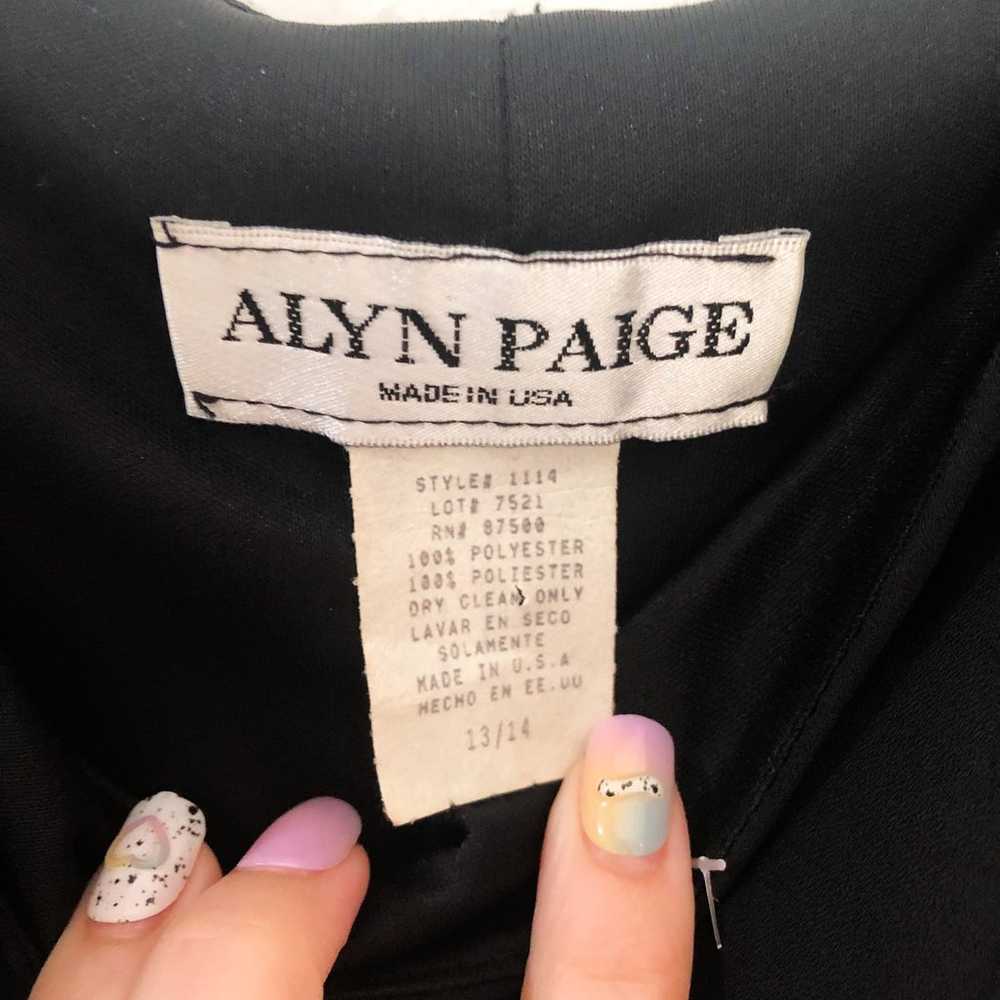 Alyn Paige Vintage 90s Rhinestone Strap Slip Dres… - image 3