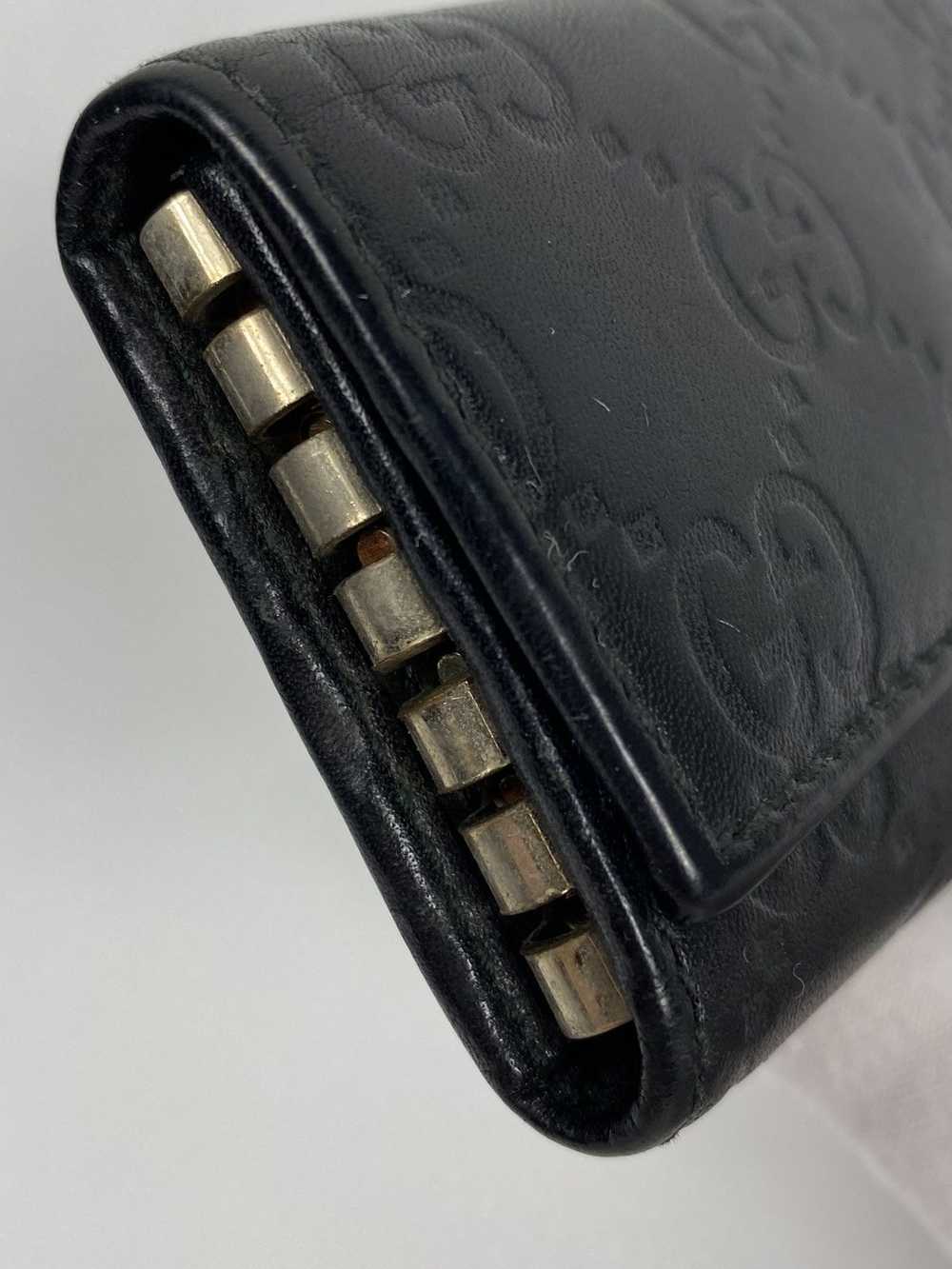Gucci Gucci GG monogram leather key holder - image 8
